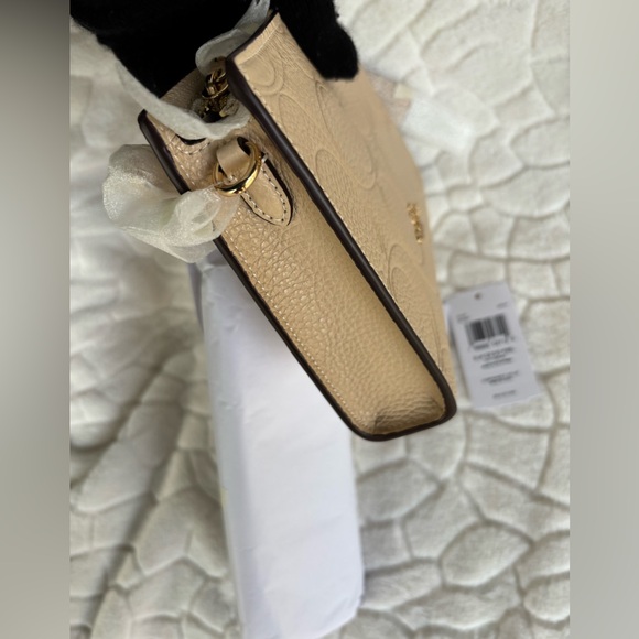 Coach Slim Crossbody Bag In Signature Leather - Picture 9 of 16